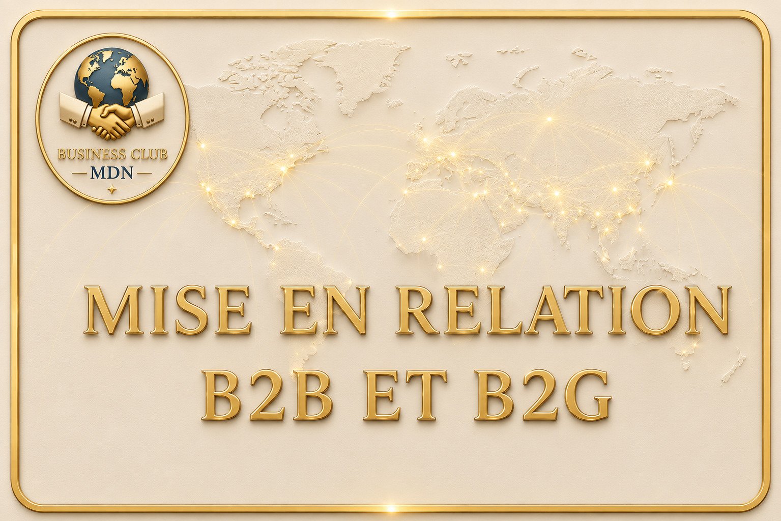 Mise en Relation B2B et B2G
